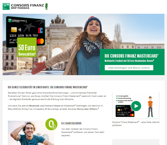 Consors Finanz Mastercard: Tipps, Test & Erfahrungen - Mobilebanking.de